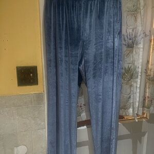Women's Blue Velvet Tracksuit